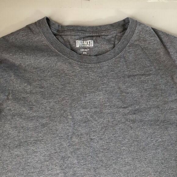 Duluth Trading Company Mens Longtail Heather Gray Size 2XL - Picture 8 of 11